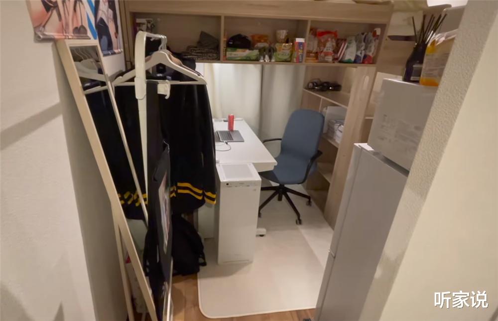 听家说|95后日本宅男独居8㎡小家：巴掌大的空间整整齐齐，一个人住太爽