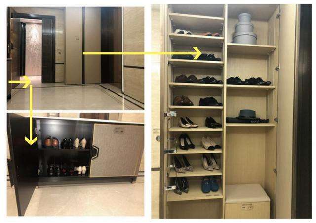 一梯一户的大平层,独享电梯口的公摊面积,每家都能在这装鞋柜?