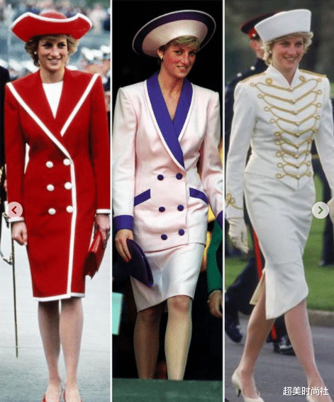超美时尚社|戴安娜逝世24年，曾被赞是王室最会穿的人，这30套穿搭太经典