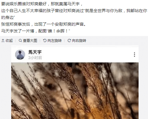 郑爽|郑爽事件后，可能就只有他会是第一个也是最后一个为她发声的人