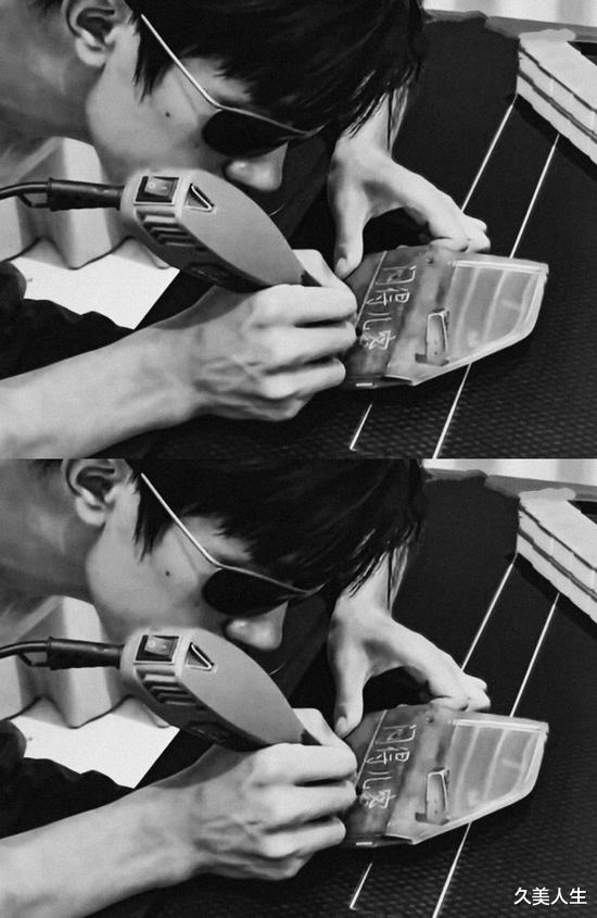 久美人生|易烊千玺分享做电焊视频 有趣又有个性