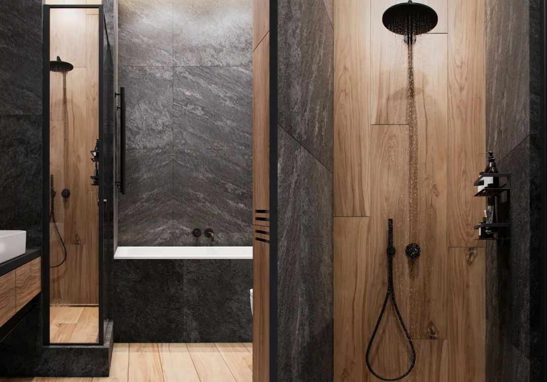 室内空间设计师:高级灰+胡桃木,不一样的视觉盛宴!