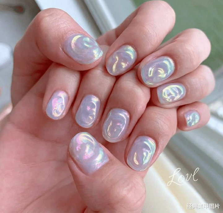 张根硕|温柔可爱的果冻感美甲，拿图去做！