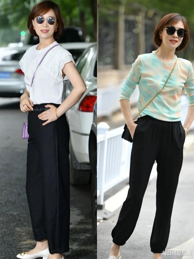 每日搭配指南|过了50岁重新定位穿搭,造型就算不时髦、不减龄,但必须优雅从容