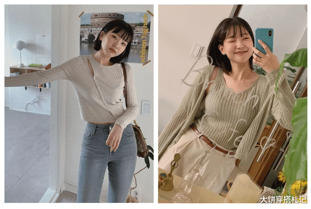 大饼穿搭札记|娃娃脸女孩怎么穿？完全可以优雅、轻熟又洒脱哦