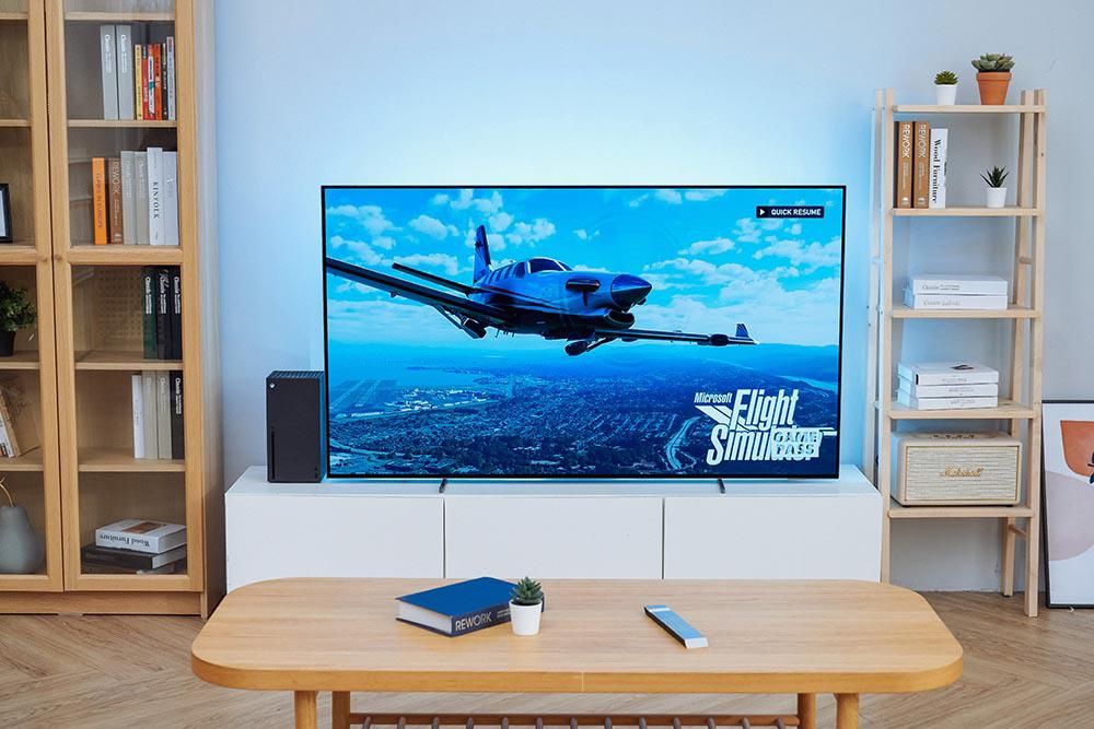 OLED|飞利浦65PUF7294大型OLED电视评测：绝美影音感动、智慧旗舰首选