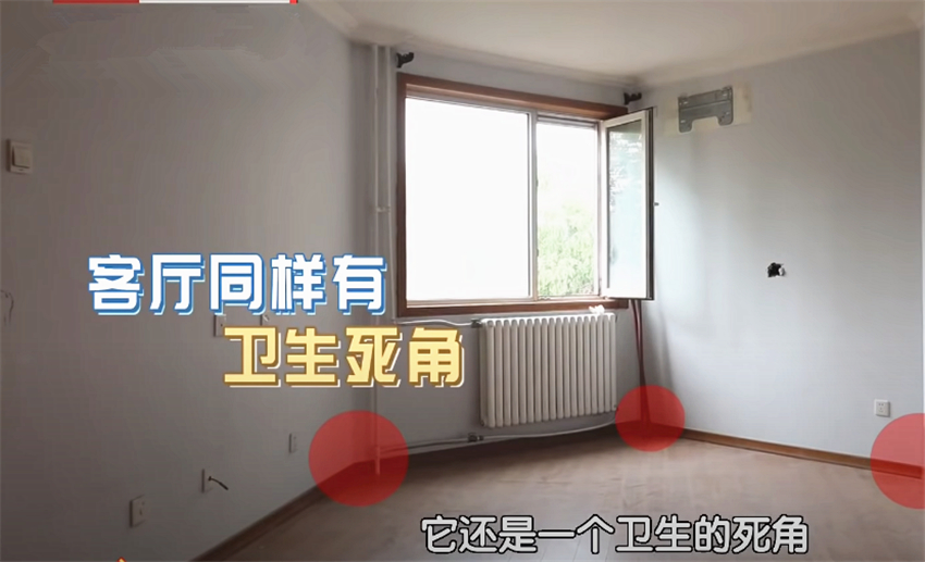 卧室|北漂小夫妻买房上当！64㎡房里全是死角只有卧室能用，网友：少见