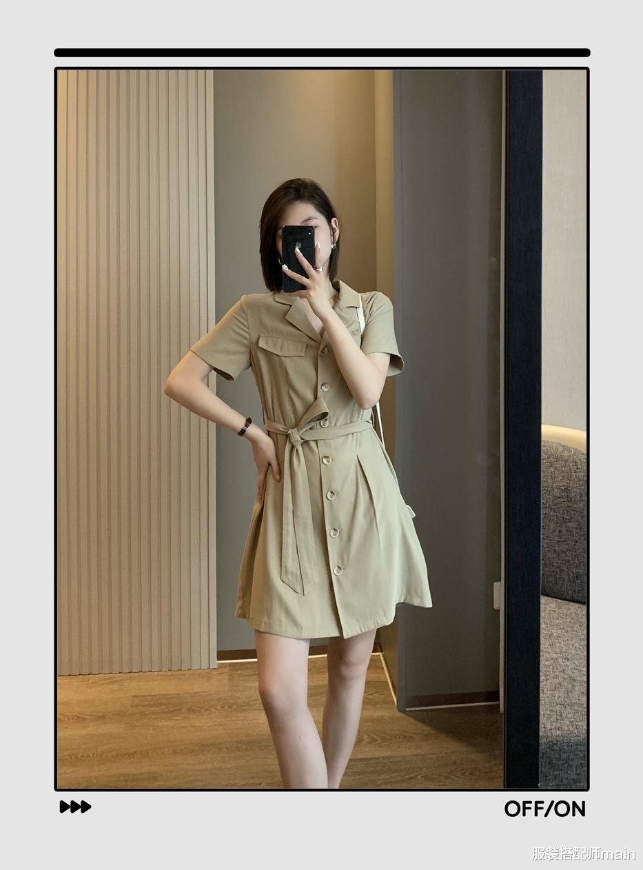 服装搭配师main|都爱“衬衫+裙子”，不如直接穿气质满分的衬衫裙