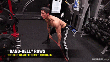 |只需1条阻力带，在家拉出V型背、圣诞树！