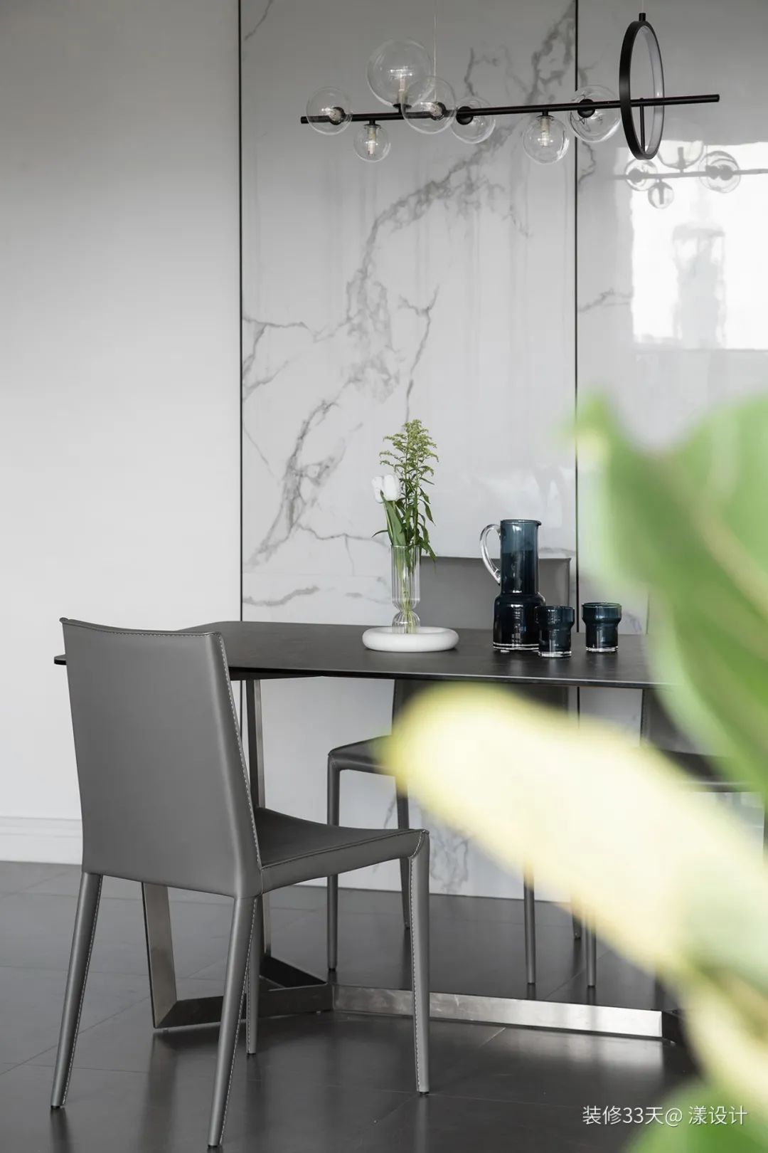 装修设计：125平现代简约高级质感两居