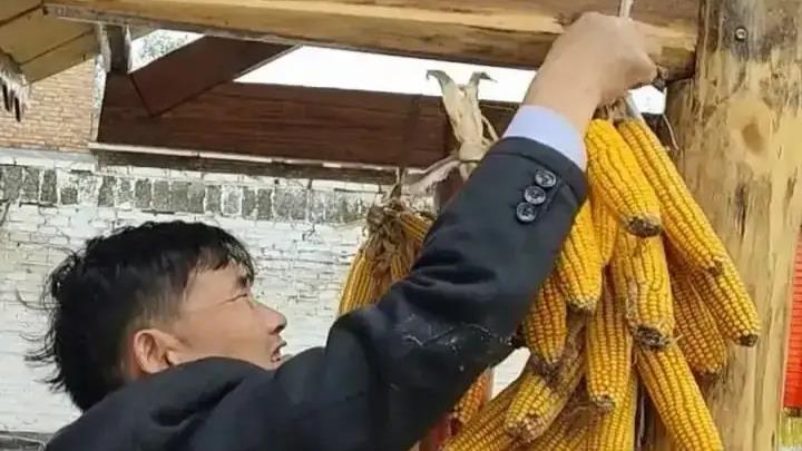 一只麦兜 大衣哥朱之文一场商演几十万，妻子依旧保持常态，蒸馒头卖玉米