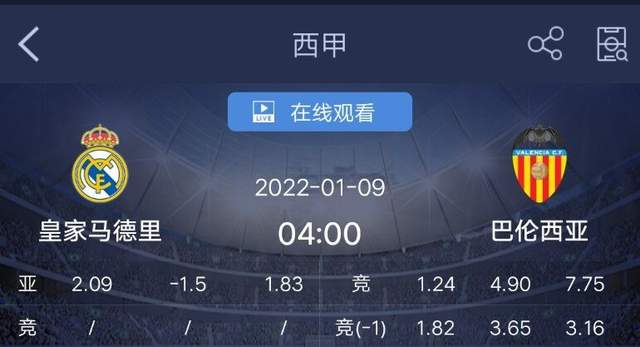 皇家马德里|周六足球赛事 精选4串1 赛果比分推荐!