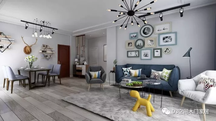 D3空间小课堂:小户型北欧风,用少预算“装”出高级感!