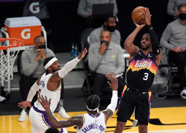 太阳队|要爆冷！浓眉轰22+5内线翻江倒海，太阳全面崩盘，布克保罗仅15分