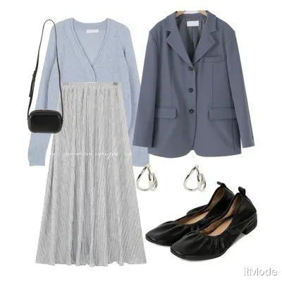 itMode|秋冬高级色通勤穿搭，好看到犯规！