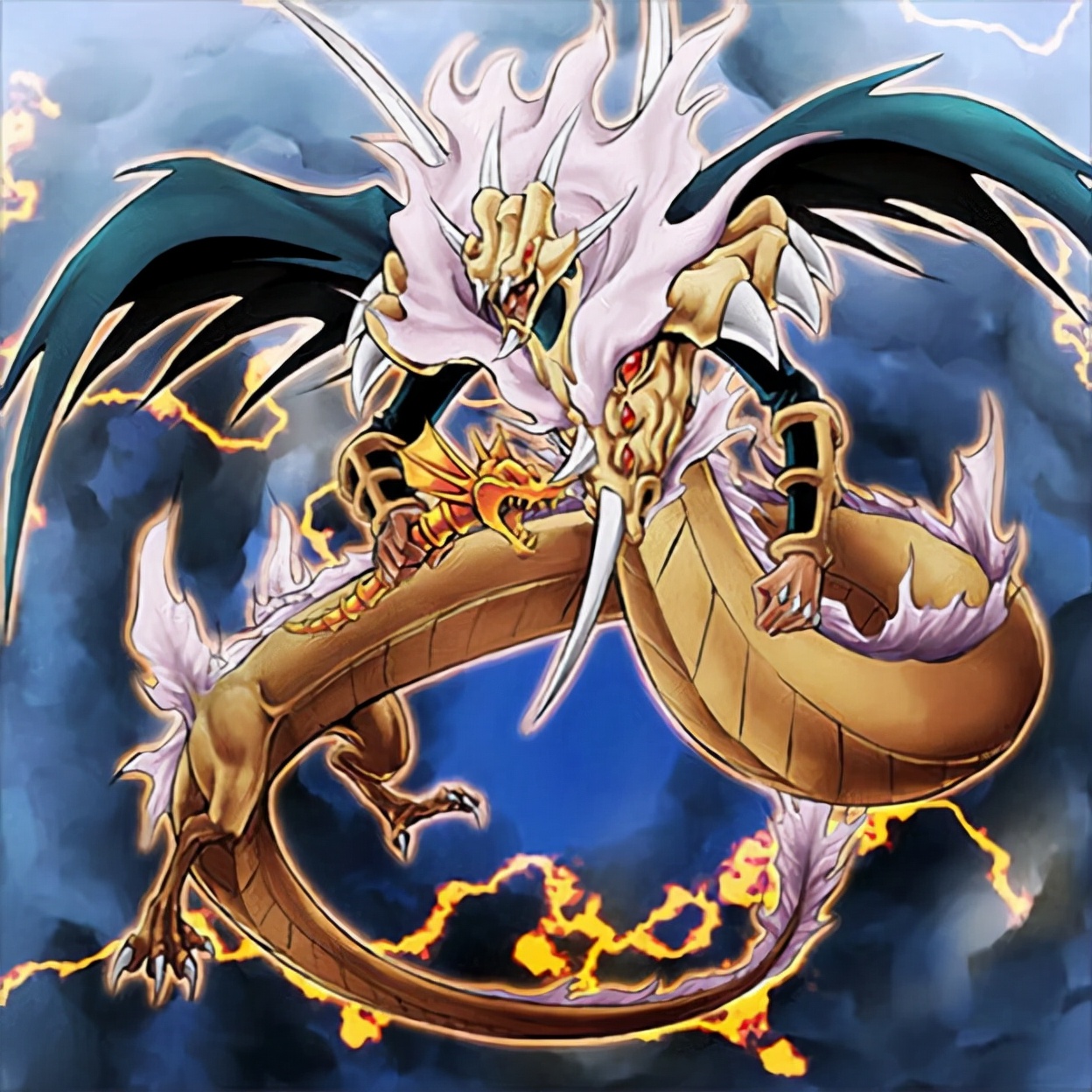 動漫產業|對應龍的支配者的女性怪獸，兩人都擁有半龍人形態