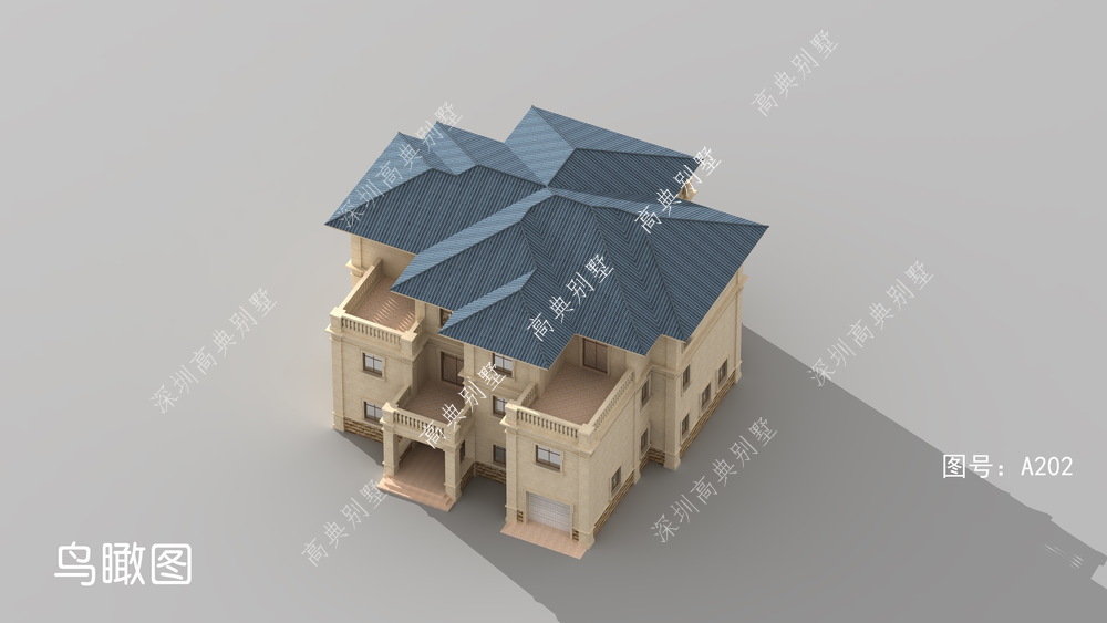 实力派的简欧别墅设计,建在村里,绝对是村里最拉风的那栋。