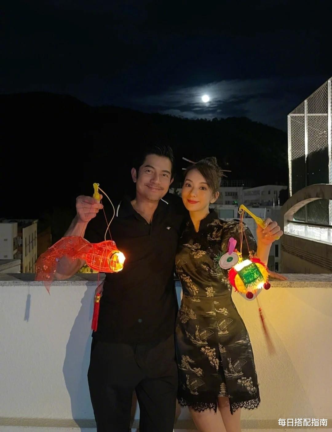 方媛|天王嫂方媛衣品太绝,一身洋气打扮给郭富城庆生,名媛感藏不住