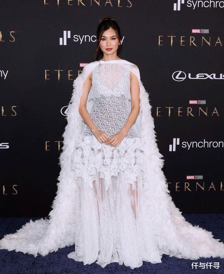 仟与仟寻 《永恒族》真女神，不畏朱莉同框，陈静的四个穿搭技巧打造高级脸