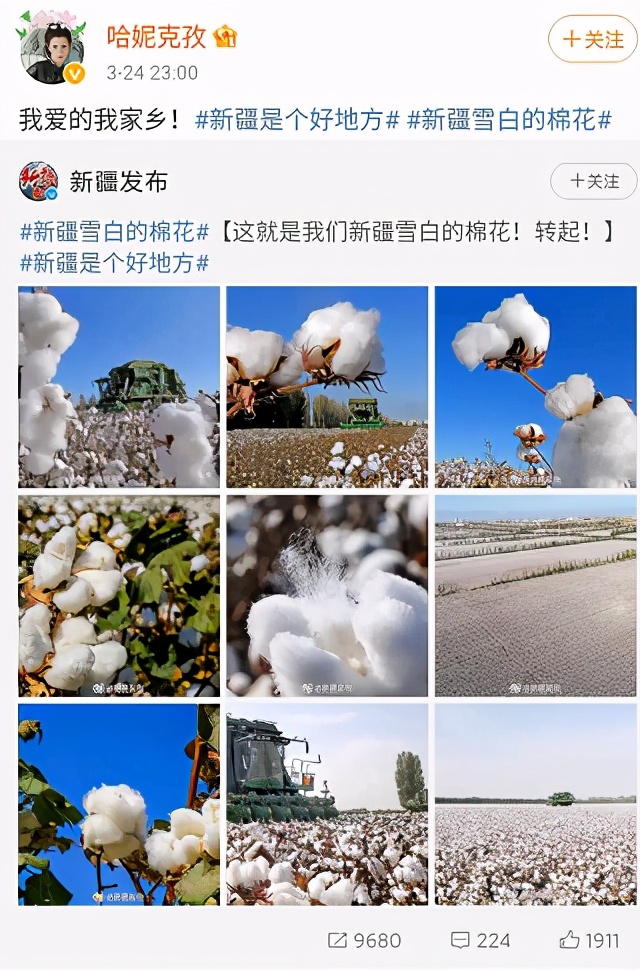 新疆维吾尔自治区|H&M事件多位明星下场发声:薇娅圈好感,王一博沉默,龚俊最刚