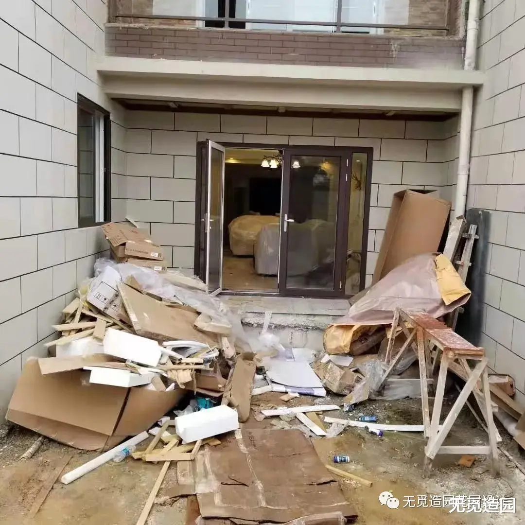 无觅造园：易打理62平简约花园怎么设计呢？