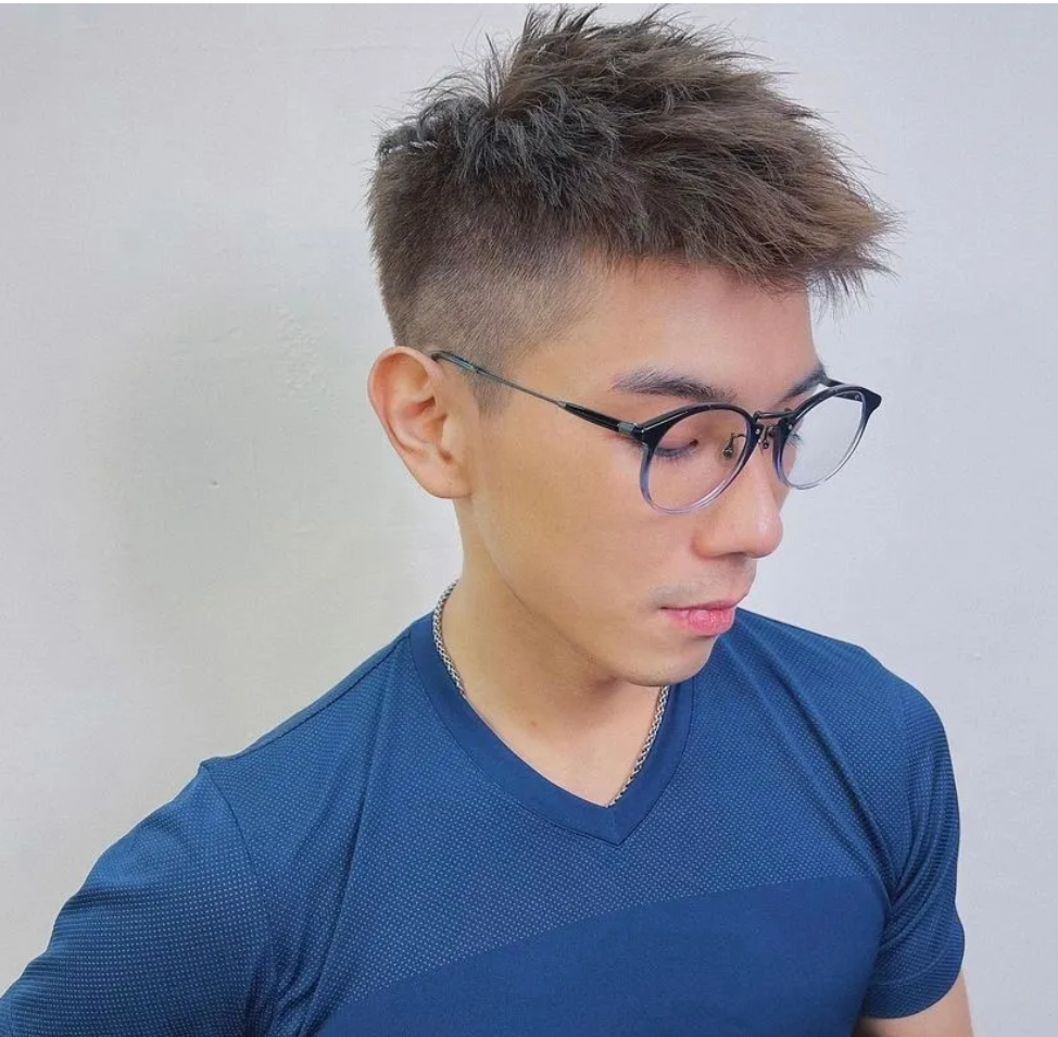 镜子发型|男发别乱剪，这十几款很帅气，值得尝试