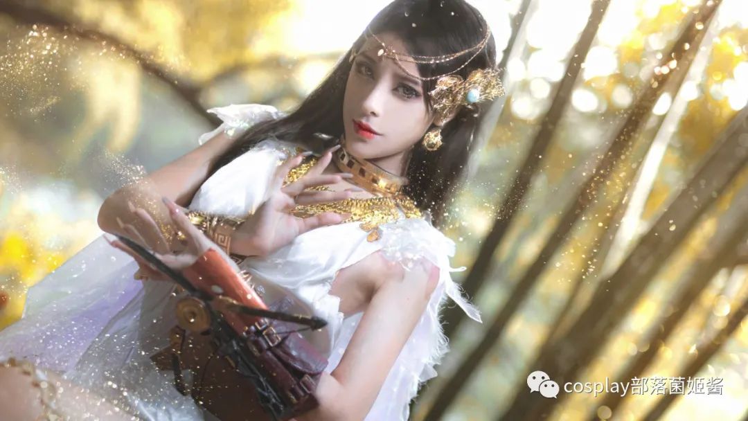 |cos：永劫无间迦南cos正片@奶狮
