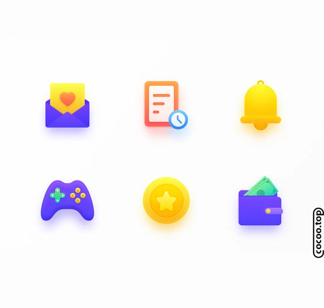 解读！拟物图标设计风格