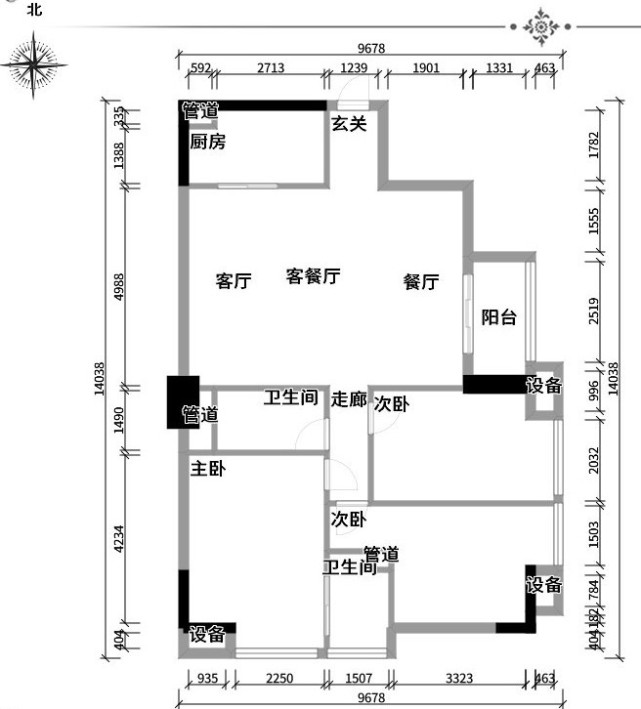 130㎡中式风屋子,实现高级品质需求