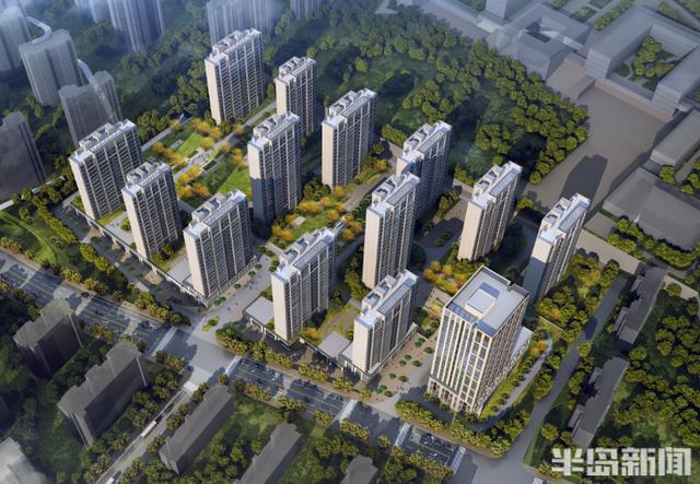 简约|集中建设！李沧区湾头社区地块人才住房项目开建