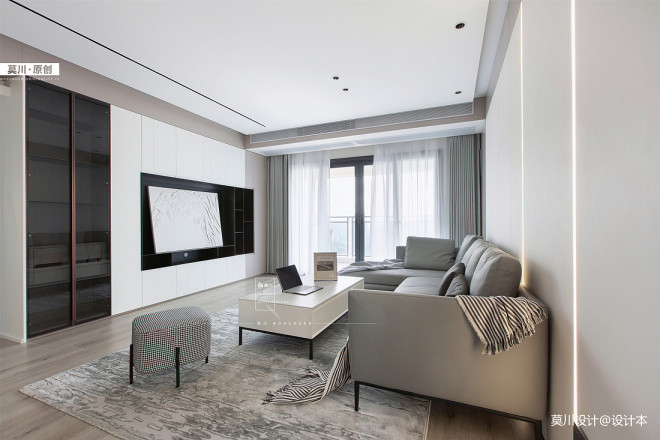 设计师|像杂志封面的家，简约高级！