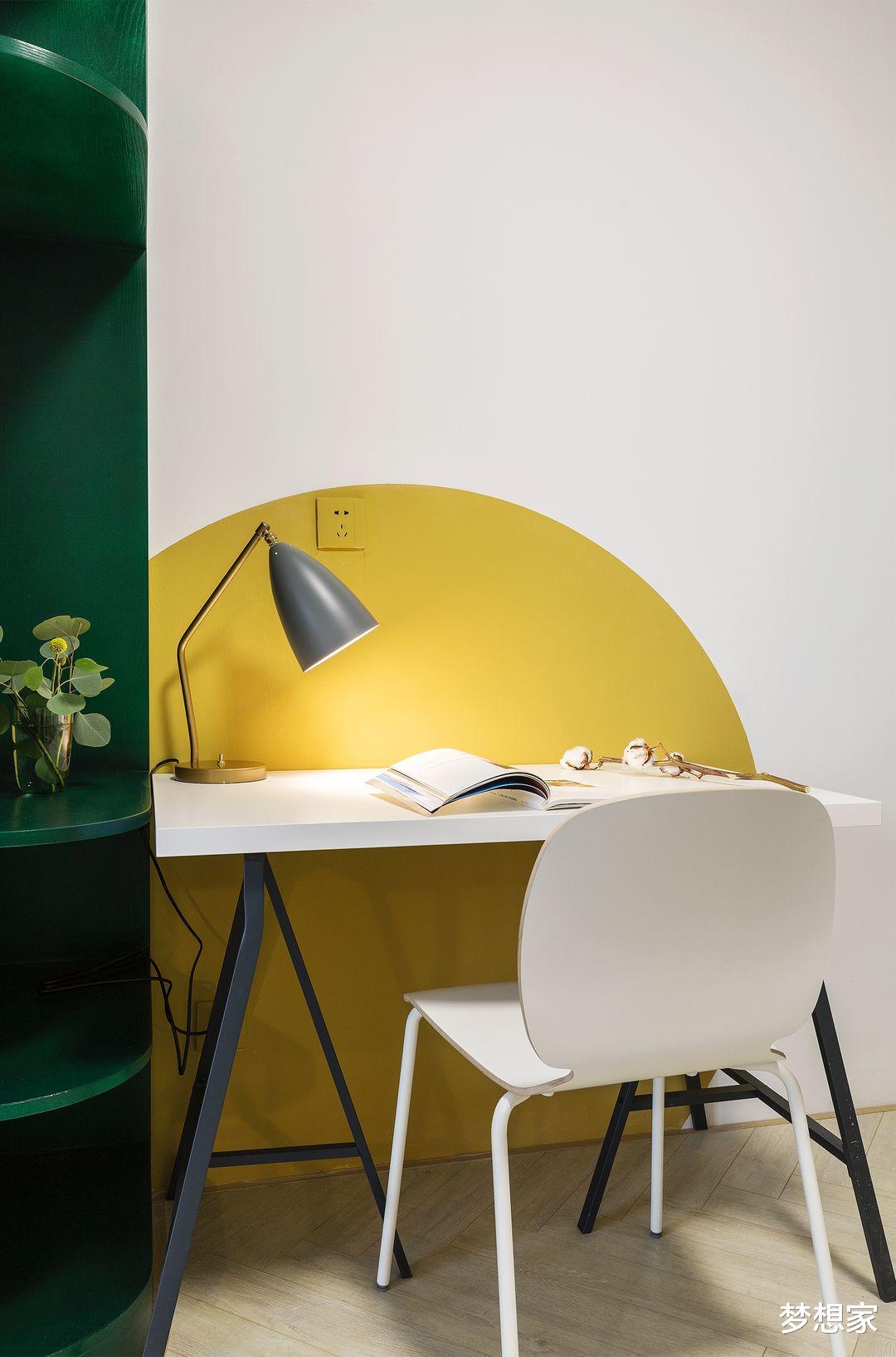 梦想家|女孩买下26㎡蜗居，开放布局+丰富色彩打造出小而美的北欧小家！