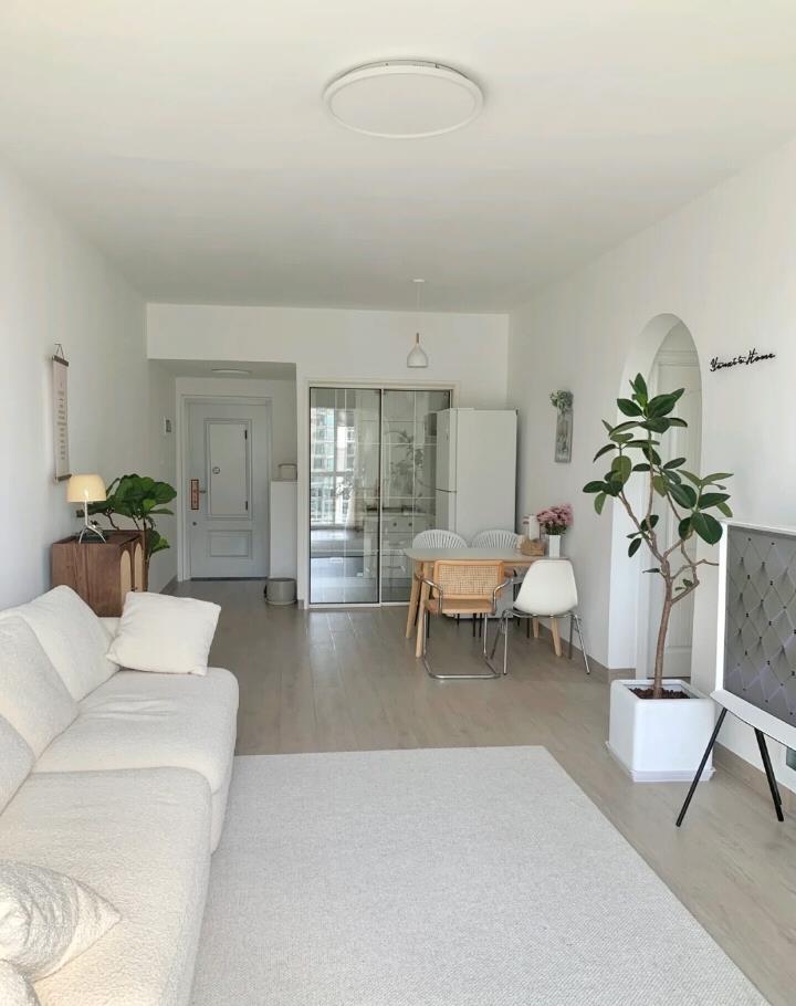 |业主的72㎡新家，“家徒四壁”却还坚持断舍离，越简单越舒适