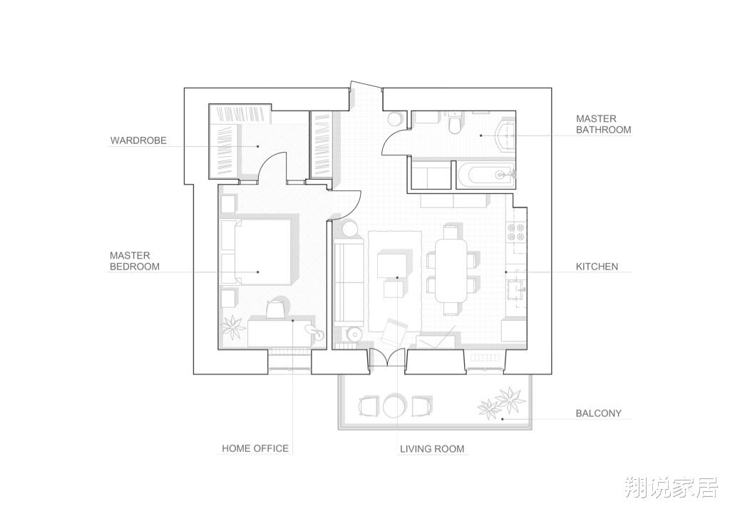 翔说家居|她买下40平一居，用心打造舒适的小家，让一进门就感受到家的气息！