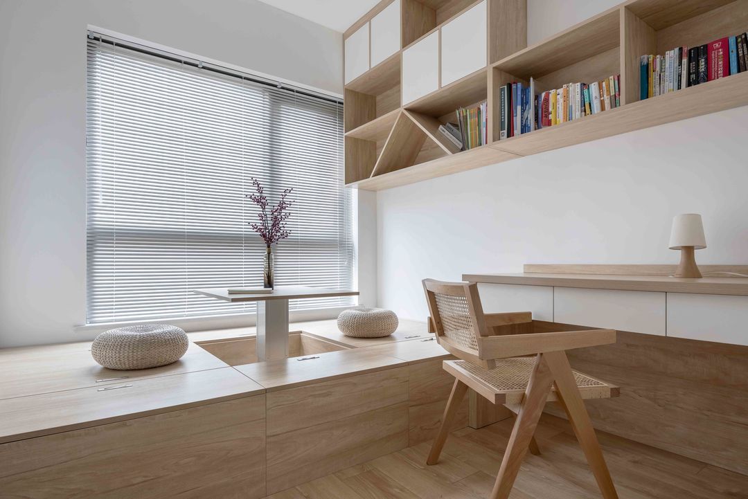 原木+白色,87㎡舒适养眼倍感亲切,给设计师点赞