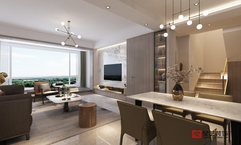 大连星艺装饰|大连龙湖天琅户型解析——中叠120㎡