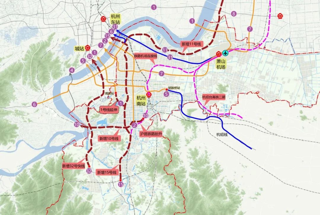 小龙虾2022 杭州地铁四期有变？11号线和15号线竟然这么走……