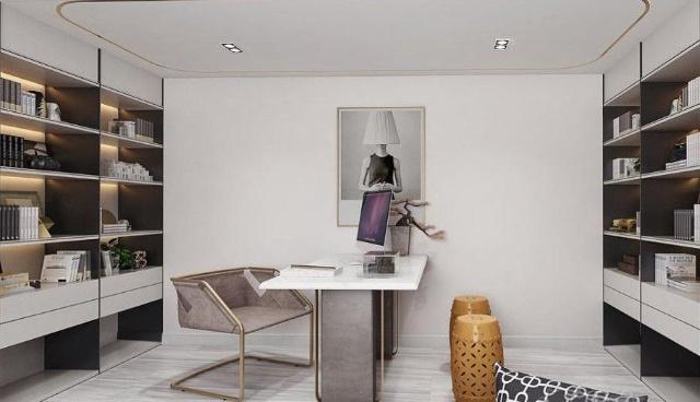 书桌和书柜怎么设置，书房才更“好用”？