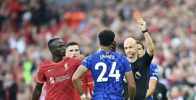 张党生|争议？切尔西大将手球解围被罚红牌！利物浦获点球，双方爆发冲突