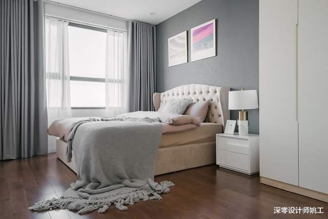 这套64㎡恰好戳中了我的审美,客餐厨设一体化,整个空间格外敞亮