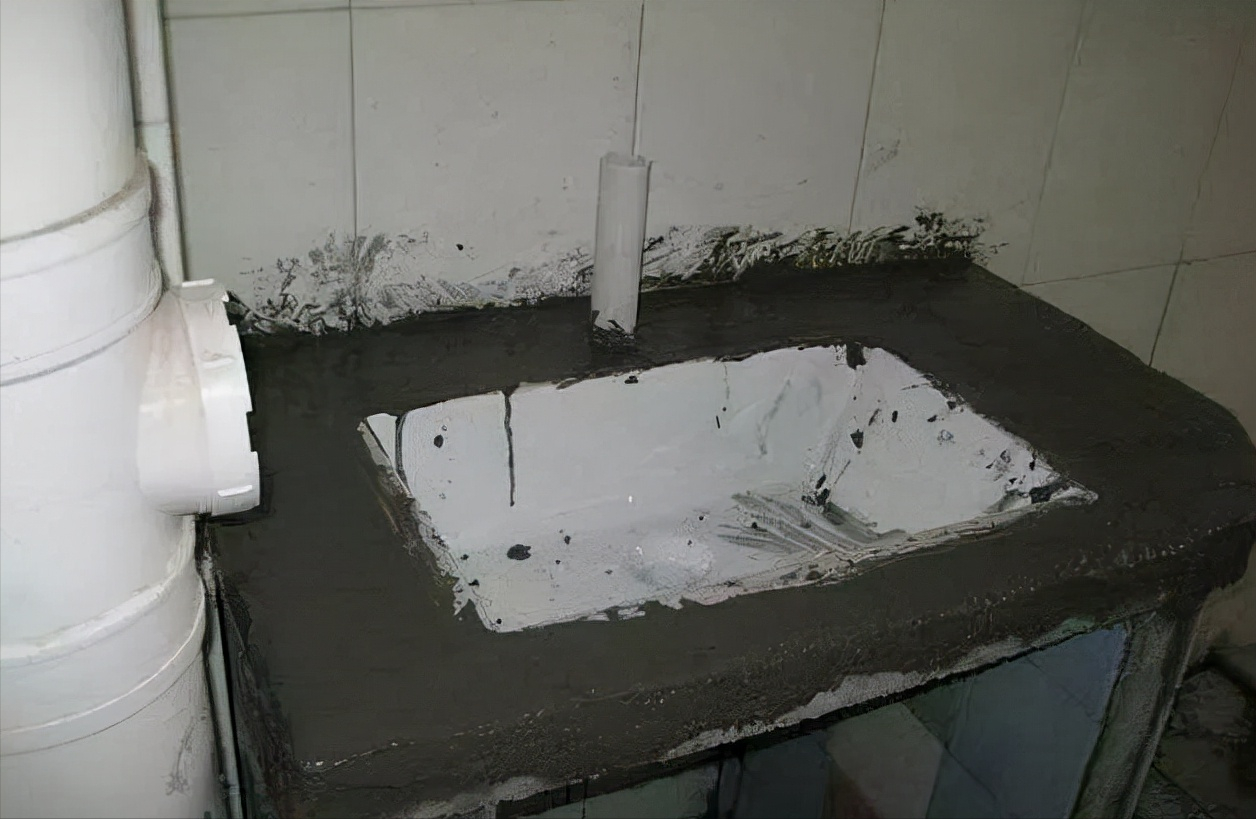 老公砖砌洗手池,成本不过100块,朋友看见都来拜师了!