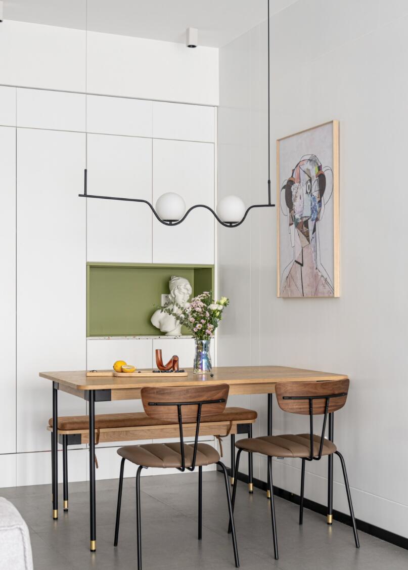 越简单越高级,她89㎡新家就算刷大白,也照样有藏不住的质感