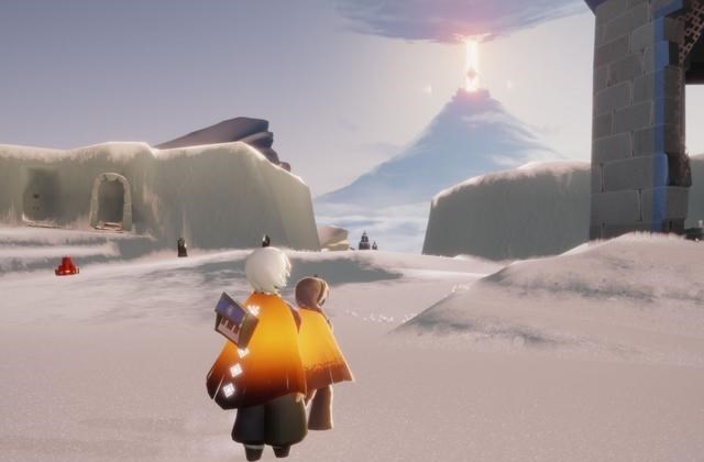 晓雪思考|光遇:新bug很诡异,能传送到小黑,孤狼玩家终于能四人牵手!