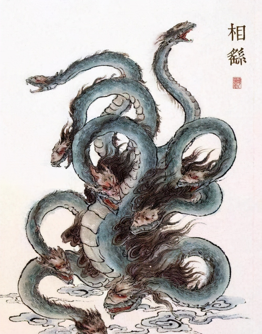 小楼不遇东风 中国古代神话中的六大九头神兽，哪个本领最大？