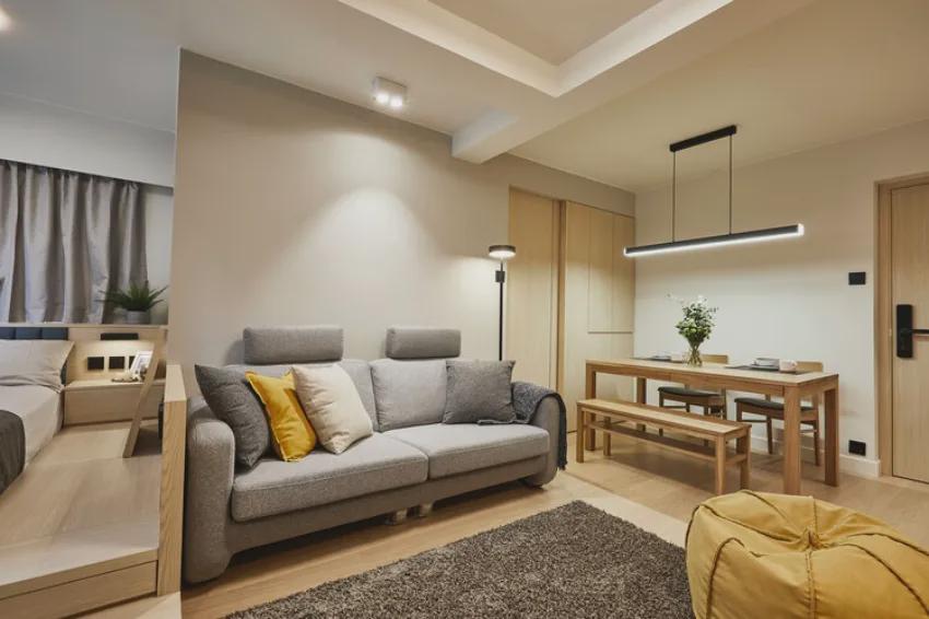 36㎡日式风小宅:不要因为忙碌,就忘记好好生活