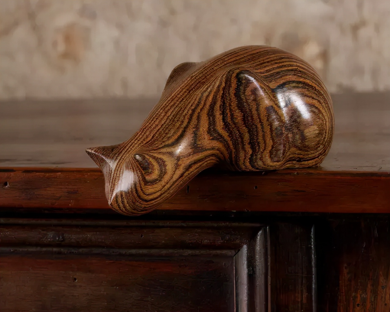 雕刻|来撸“木猫”啊！还能包浆！萌翻啦