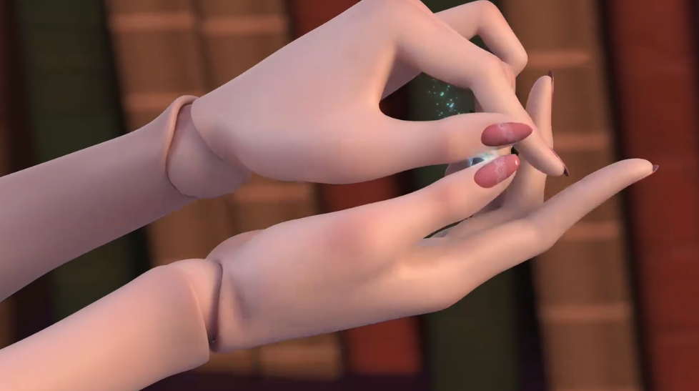 叶罗丽|叶罗丽中五个难模仿的动作,茉莉花式剥糖纸,梦公主的高难度