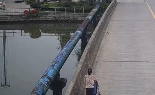 浙江省 浙江一女子推着婴儿车来到桥上，跳河自杀头也不回，下一幕引热议