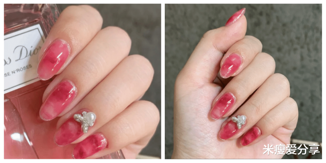 美甲|草莓甜心系美甲，情人节选这六款，甜蜜“莓”烦恼！