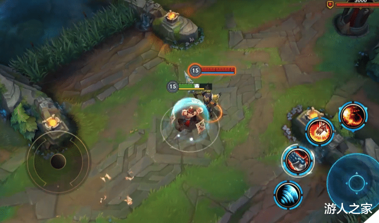三国杀|LOL手游：盲僧在峡谷中依然是野区霸主，但需要掌握的技巧不少